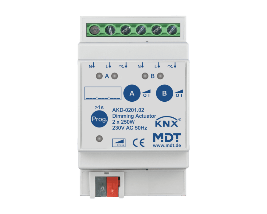 KNX Dimming Actuator 2-channel