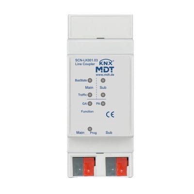 KNX Line Coupler with Data Secure, 2 SU MDRC