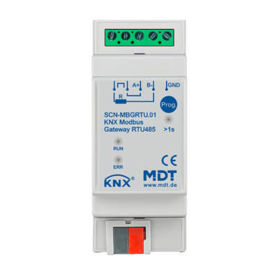 MDT-SCN-MBGRTU: KNX Modbus Gateway RTU485, 2 SU MDRC