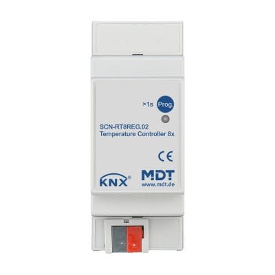 KNX Temperature Controller 8-channel, 2 SU MDRC