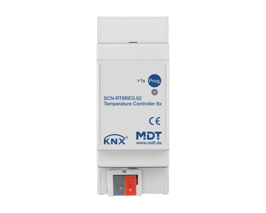 KNX Temperature Controller 8-channel, 2 SU MDRC