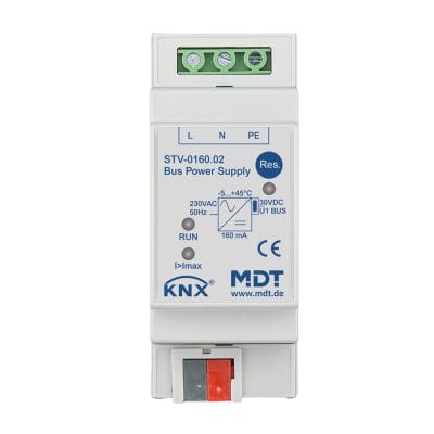 KNX Bus Power Supply, 2 SU MDRC, 160 mA